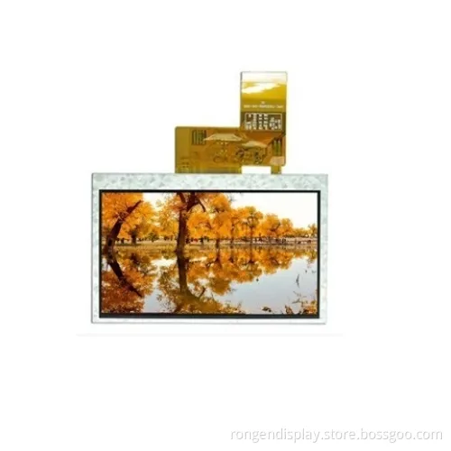 4.3 Inch TFT LCD Display 480X272 RGB888 ODM